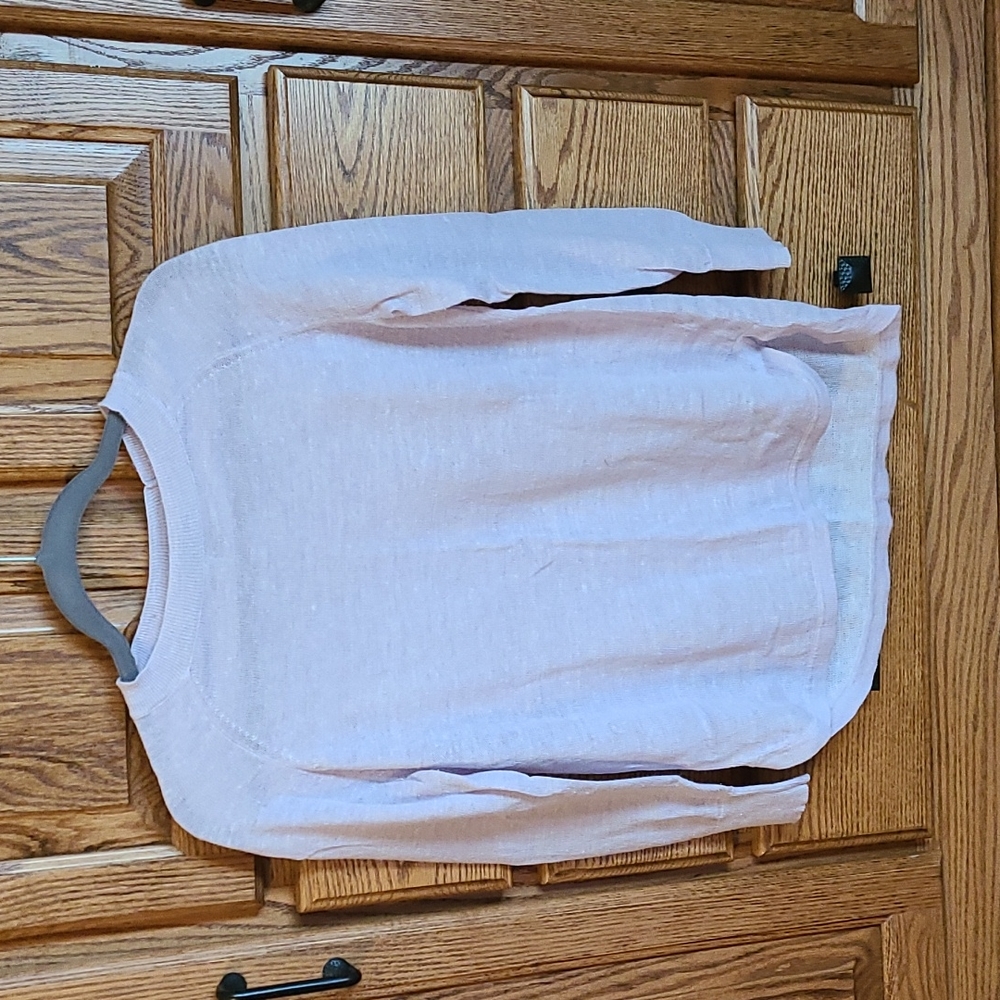 Lilac colored J. Crew womens lightweight sweater. Size XXS